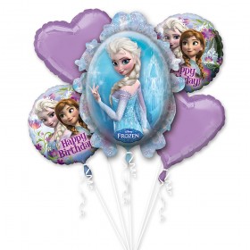 Modèle mythique ★ personnages, Bouquet de ballons La Reine des Neiges 